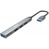 USB (3.0) hub 4-port, UH-ATC01, kovová, Marvo