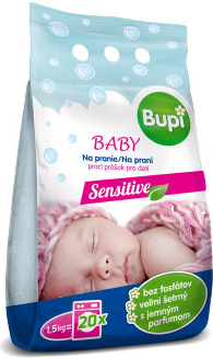 Bupi Baby Sensitive prací prášok pre deti 20 PD 1,5 kg od 4,89 € -  Heureka.sk