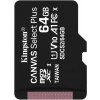 Kingston Canvas Select Plus, micro SDXC, 64GB SDCS2/64GBSP