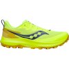 Pánska bežecká obuv Saucony Peregrine 14 Citron/Oak UK 8,5