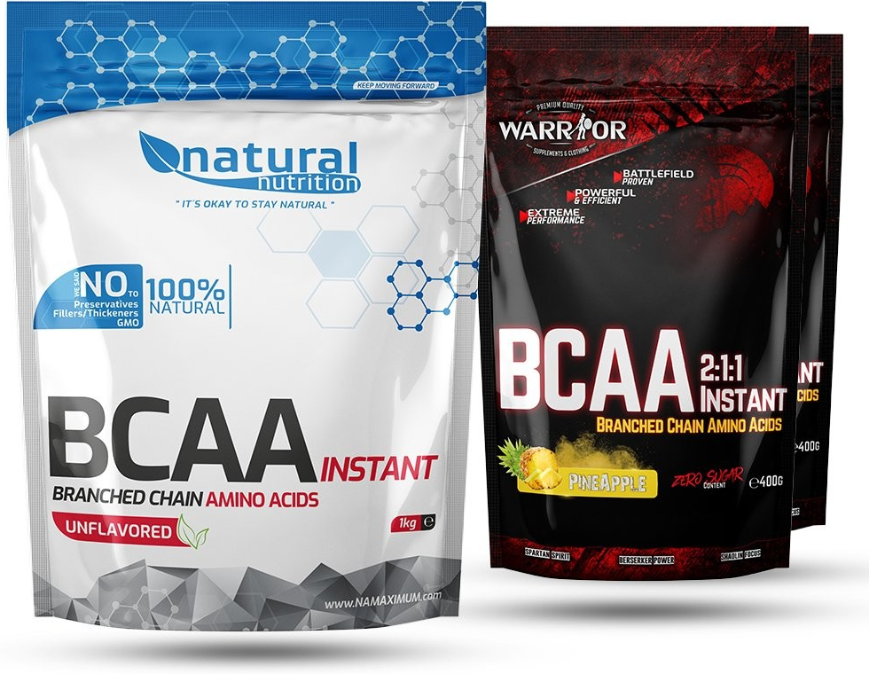 Natural Nutrition BCAA Instant 1000 g od 22,9 € - Heureka.sk