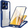 PROTEMIO 75117 DUAL Obojstranný kryt s fóliou Xiaomi Redmi Note 13 5G modrý