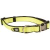 Obojok nylon North žltá 2x35-55cm dôvo +