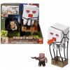 Mattel MINECRAFT MOVIE Sada akčních postaviček z filmu Minecraft Blast Attack Ghast, JFB69