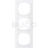 Schneider Electric Merten M-Pure 3-rámček Polar White