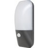 Rabalux Antracitové fasádne LED svietidlo s pohybovým čidlom Ecuador 11W IP54 7997