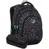 Bagmaster SET SUPERNOVA 23 A študentská súprava - čierna tyrkysová čierna 34 l 191685