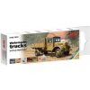 Sada akrylových farieb ICM - Wehrmacht Trucks 6x12ml
