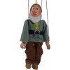 Sádrová marioneta Trpaslík Kýchal, 20 cm