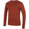Pánske tričko Zulu Merino 160 Long Veľkosť: XL / Farba: oranžová