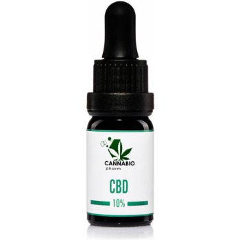 CANNABIOpharm CBD konopný olej 10% 10 ml