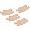 Woody Woody Okrúhle koľajnice krátke, 4ks OLP102190559