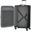American Tourister AEROSPIN SPINNER L EXP, 106/116 l - veľký kufor na 4 kolieskach, rozšíriteľný 153539 - Black - aerospin 153539
