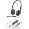 Poly Blackwire 3225 náhlavní souprava, 3.5 mm jack + USB-C/A adaptér, stereo 8X229AA