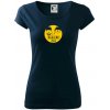Vortex hrajeme živě - Dámske tričko Pure - XS ( Tmavomodrá (veľmi tmavá - skoro čierna) )