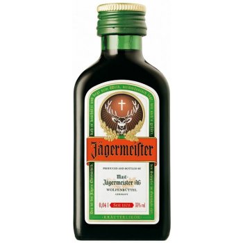 Jägermeister 35% 0,04 l (čistá fľaša)