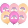 PartyDeco Balóniky latexové Rainbow mix, 30cm