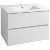 AQUALINE - PANEDA umývadlová skrinka 79,5x55x45,2cm, biela PN280