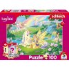 SCHMIDT Puzzle Bayala: Magickí jednorožci 100 dielikov + figúrka Schleich