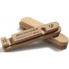 Bontrager Carbon Stop Cork Brake Pad - hnedý uni