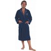 Soft Cotton luxusný župan marine man v námorníckom štýle. tmavo modrá