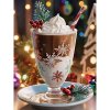 Diamantový obraz Vianočná káva
