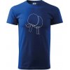 Rakety na stolný tenis jedným ťahom - Tričko extra veľké (5-8XL) - 5XL ( Kráľovská modrá )