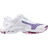 Dámska halová obuv Mizuno Wave Lightning Z8 W White/Violet Indigo EUR 39