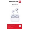 Slúchadlá Bluetooth SWISSTEN MINIPODS WHITE 54200200