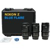SIRUI Astra AF 50/ 75/ 100mm T1.8 1.33X Full Frame Anamorphic Cine Kit Nikon Z / Blue Flare