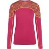 KARI TRAA Dámske Merino tričko ELOISE LS ružová oranžová