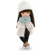Panenka Sophie v bílém huňatém kabátku od firmy ORANGE TOYS (Sophie in a White Fur Coat - 32 cm)