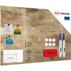 ALLboards magnetický obraz na stěnu bez rámu 90 x 60 cm - fotoobraz dřevo