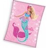 INSPIO Deka Detská Barbie Morská Panna výpredaj, barbie ružová