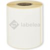 Labelea Samolepiace TERMO etikety 100x100 mm biele papierové, 500 etikiet na rolke, Farba etikiet Biela, Vnútorný priemer dutinky 40 mm ETM100100W