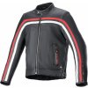 Bunda ALPINESTARS Dyno (čierna/rubínová červená/béžová) 2XL
