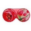 Optipak Limited klasické púzdro motív kvetín Tulipán