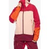 Bunda dámska Peak Performance Vislight Gore-Tex C-Knit Jacket - tech burgundy/peach fuzz