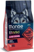 Monge Bwild Dog Low Grain Srnčia Adult 2,5 kg