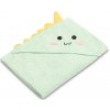 Dětská osuška 100x100cm, froté bavlna, Dino - mátová, zelená (98759401)