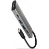 AXAGON HMC-5G21, USB 10Gb/s hub, porty 2x USB-A, 2x USB-C, HDMI 4k/30, PD 60W, kábel USB-C 13cm HMC-5G21
