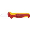 Knipex 98 52 - Nôž na káble izolovaná multi-komponentná rukoväť, VDE testovaná 190 mm