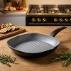 MONETA Diana Grill 28 x 28 cm čierna - nepriľnavá grilovacia panvica
