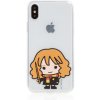 AppleMix Kryt Harry Potter pre Apple iPhone Xs Max - gumový - Hermiona - priehľadný
