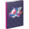 BAAGL Dosky na školské zošity A4 Papagáj fialová