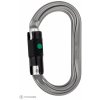 Petzl OK BALL LOCK karabína, sivá
