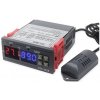 Digitálny termostat a hygrostat STC-3028, napájanie 230VAC