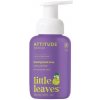 Attitude Dětské pěnivé mýdlo na ruce Little leaves s vůní vanilky a hrušky 295 ml