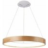 AZZARDO AZ2699 DECOline SILVAM 65 PENDANT stropné závesné LED svietidlo 50W/3250lm IP20 drevo/biela