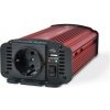 Menič napätia GETI GPI 612 12V/230V 600W USB Schuko